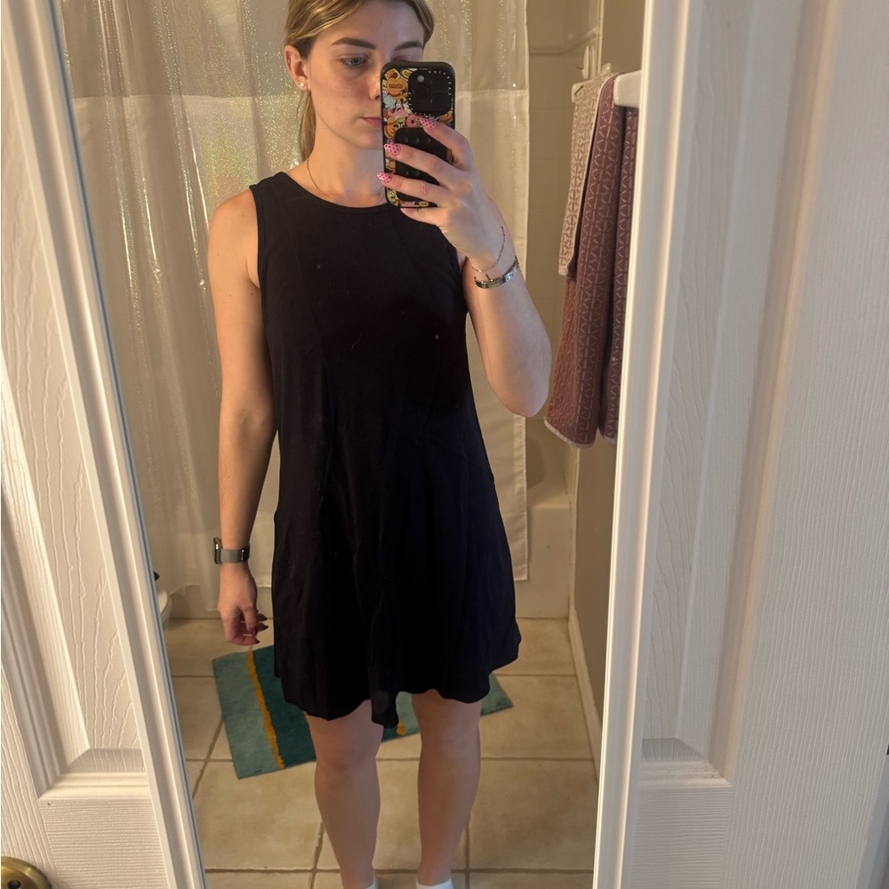 Lululemon ribbed modal cotton dress
